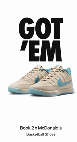 Nike book 2 mc Donalds
