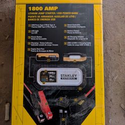 Stanley FATMAX LJ18F 1800 Peak Amp Lithium Jump Starter