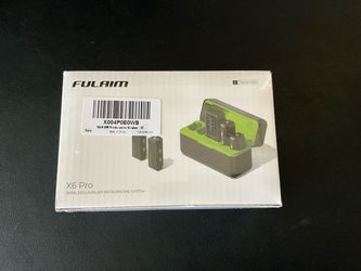 FULAIM X6PRO WIRELESS LAVALIER MICROPHONE SYSTEM