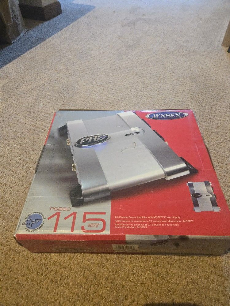 Jenson 115 Watt 2 Channel Car Amp