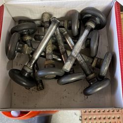 Set Of 10 Used Garage Door Rollers
