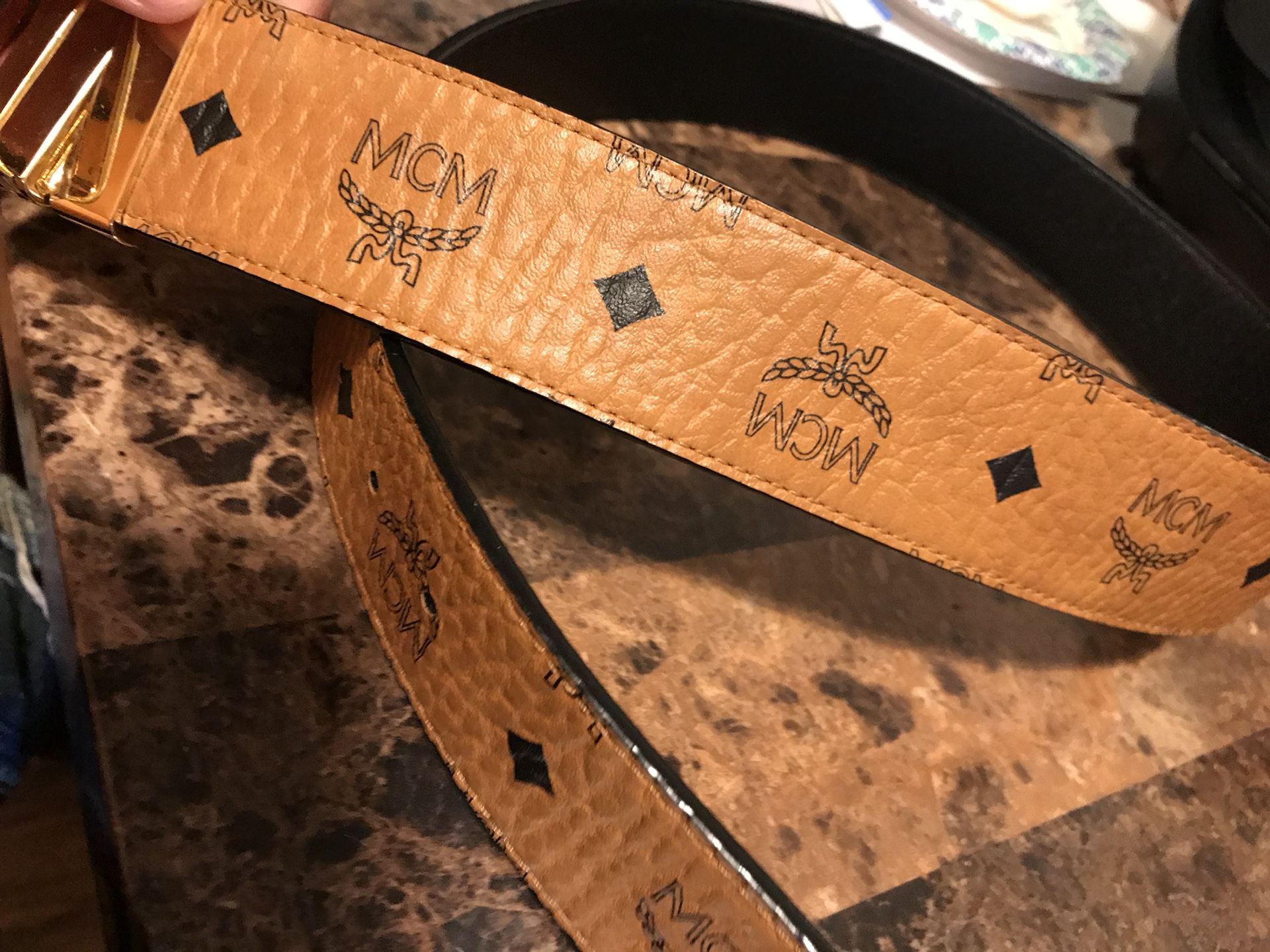 Fake mcm belt for Sale in Woodlawn, MD - OfferUp