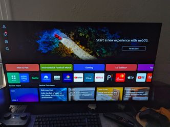 LG OLED C2 120hz  42 inches