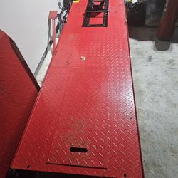 Motorcycle Lift, HARBOR freight Upgraded Chuck