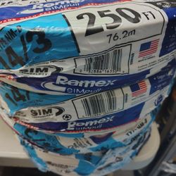 Southwire 250 FT Roll Romex 14/3 Solid Copper Wire Type NM-B
