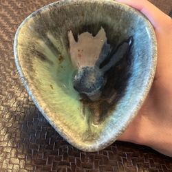 Pottery Heart Bowl 