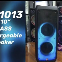 Portable Bluetooth Speaker Bass Rechargeable 