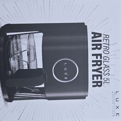 Air Fryer RETRO glass 5L luxe Brand 
