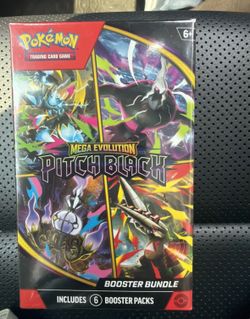Pokémon TCG Mega Evolution Pitch Black Booster Bundle - Sealed - Brand New