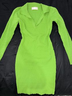 Green dress size S