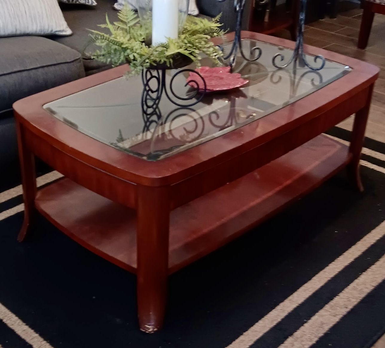 Living Room Furniture 4 Piece Coffee Tables & End Tables