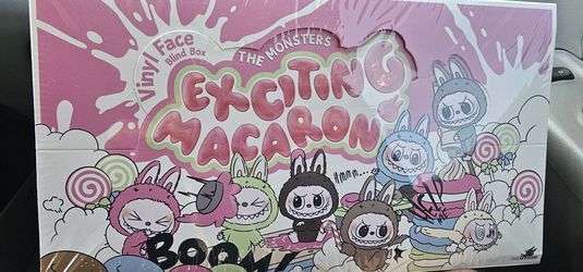 Exciting Macaron Labubu