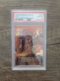 Sett The Boss Signature PSA 10