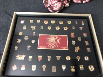 1984 Olympic pin set