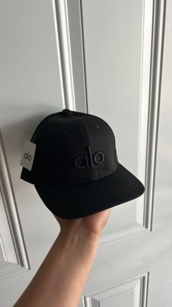  All Black Alo Hat
