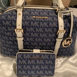 Brand néw Michael kor Bag & Matching Wallet