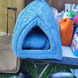 Dog Bed And Pillow For A Small Pet