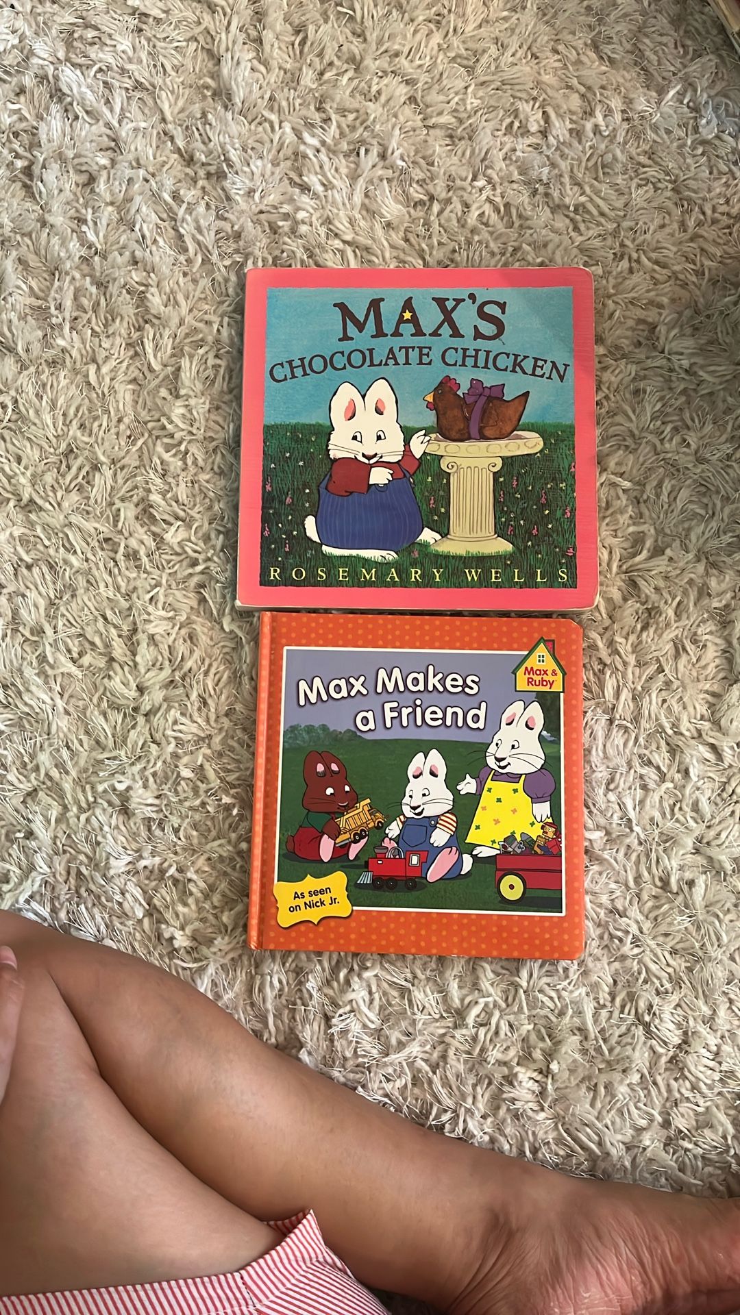 Max & Ruby Toddler Hard Cover Picture Book -2book