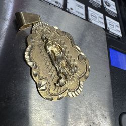 10K Gold solid Pendant Men’s 