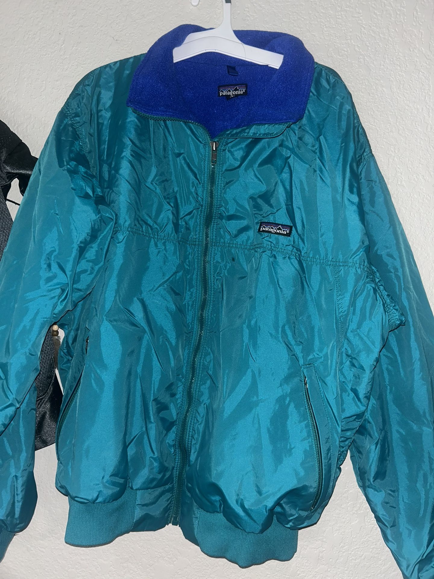 Patagonia turquoise jacket