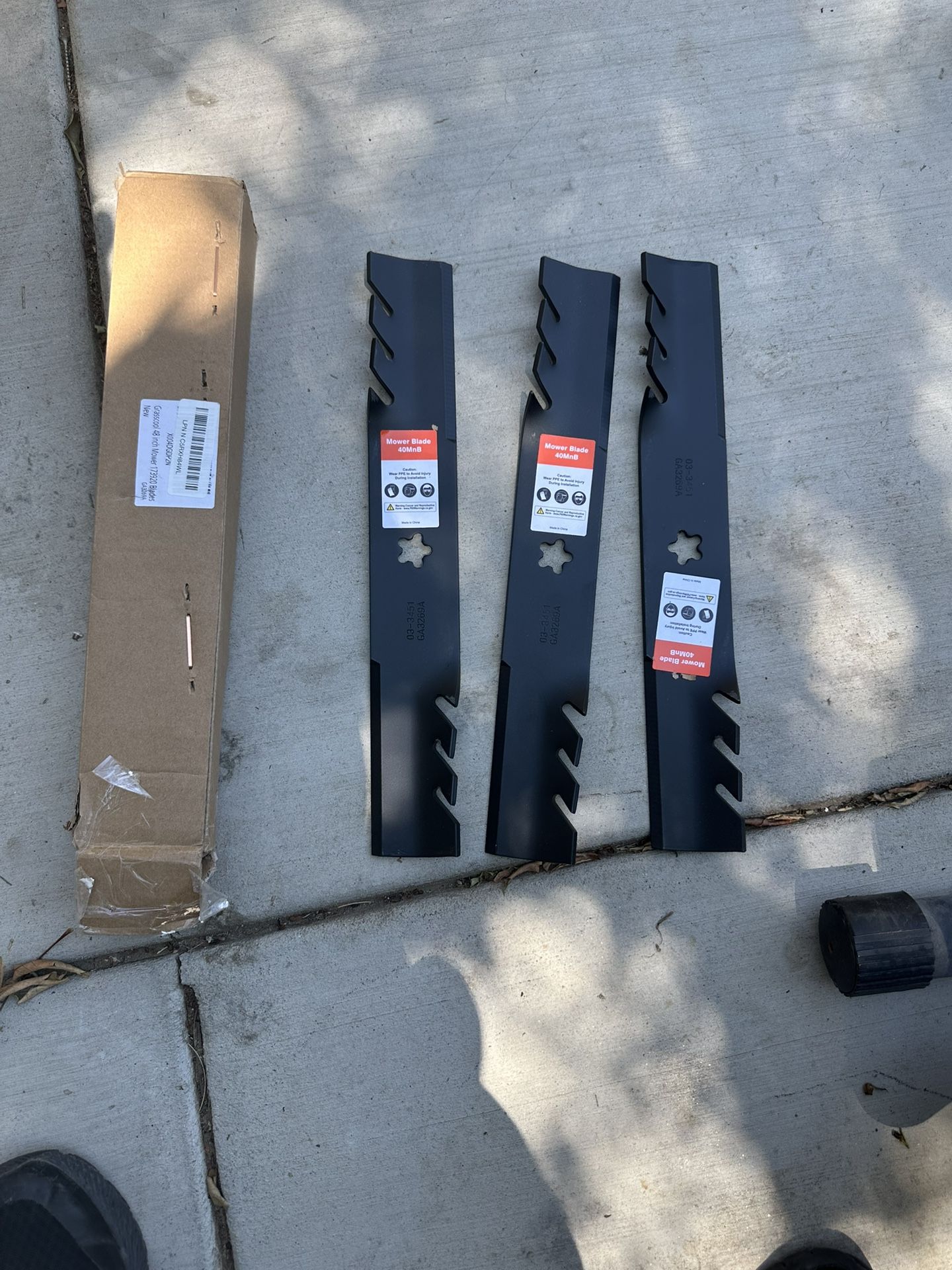 High Lift Mower Blades...