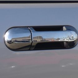 TFP 467KE Door Handle Covers, Chrome - Compatible with Lincoln Navigator 1 Ford/Mercury Explorer/Mountaineer 02-08,Sport Trac 07-08 4Dr