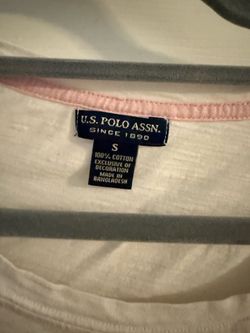 Us polo white shirt