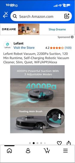 Lefant Robot Vacuum Cleaner