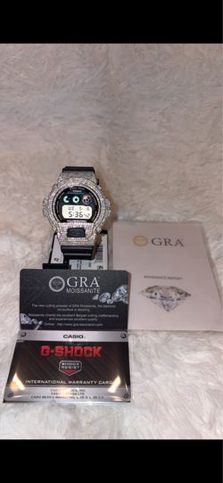 Moissanite G-Shock watch