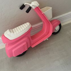 Vintage 1978 Mattel Barbie Star Cycle Pink Scooter 