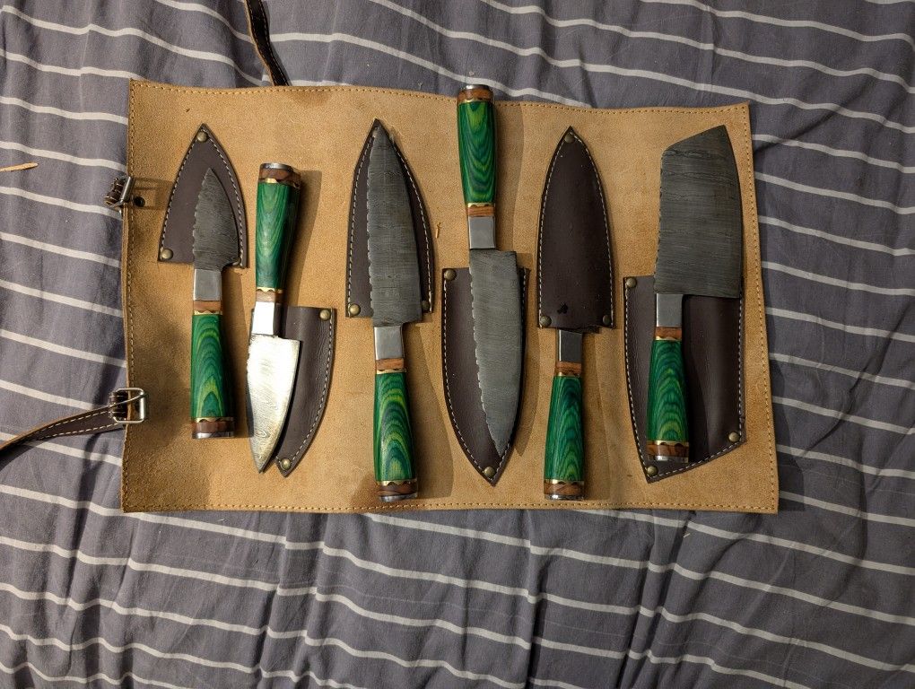 Hand Made Knife Set