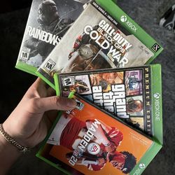 4 Xbox 1 Games . GREAT CONDITIONS 
