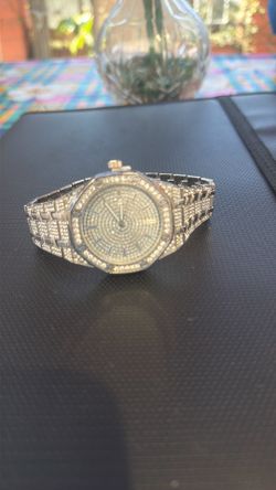 Men reloj ice Cubano joyería del TikTok $25