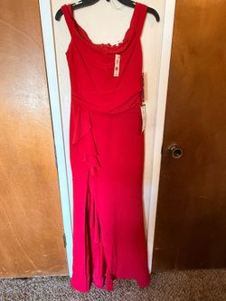 BRAND NEW RED FORMAL DRESS WITH TAGS