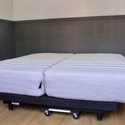 Make it a king! 2 Leesa Legend Hybrid Mattresses Twin XL MSRP $4,000
