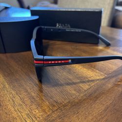 Navy Prada Sunglasses