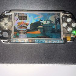 Sony PSP 3000 Customized | 32GB | New Shell | Charger + 5000mAh Battery