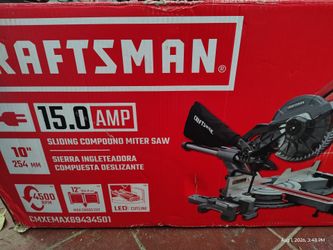 Never used Craftsman Saw. Bought for 269.00 selling for 200!