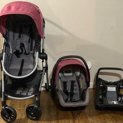 Baby Car Seat And Stroller For Girl