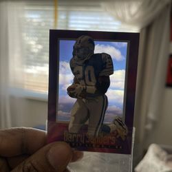 Barry Sanders Detroit Lions Card