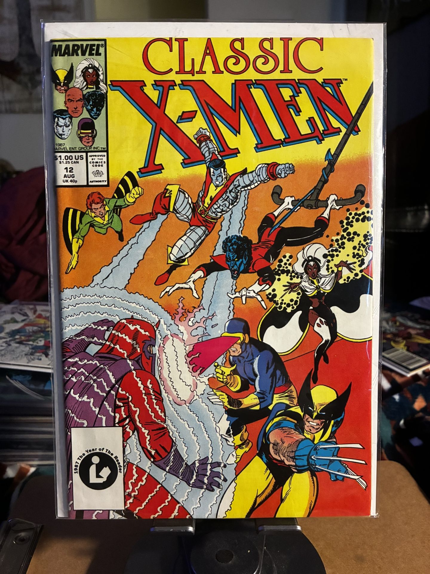 Marvel Comics #12A X-Men Classic The Gentleman's Name Is Magneto / A Fire in the Night