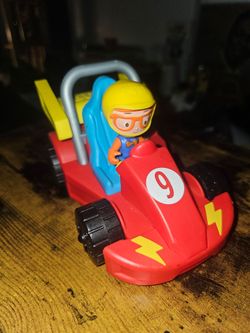 Blippi Race Car Toy Figure Set