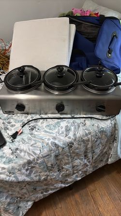 Bella Triple Slow Cooker Buffet Server