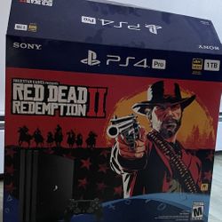 PS4 Pro  Red Dead Redemption Bundle   1TB
