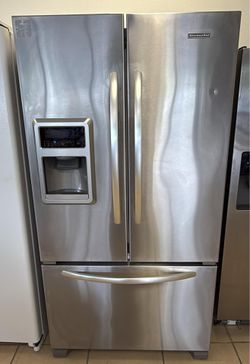 KITCHENAID FRENCH DOOR FRIDGE STAINLESS STEEL