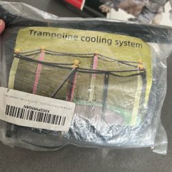 Trampoline Cooling System Sprinklers Never Been Used