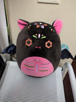 Day of the Dead Squishmallows Dalia the Bat