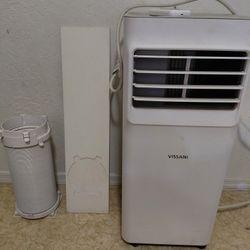 Portable AC unit. Great for rooms that are always warmer than the rest of the rooms.