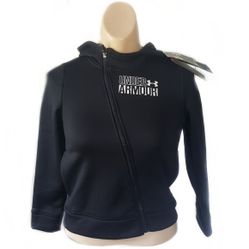 NWT Girls Under Armour LongSleeve Hoodie- Size YS