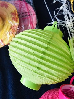 Paper lanterns decoration